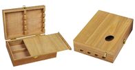 Natural Color Art Storage Containers Wooden Paint Box Private Logo Available