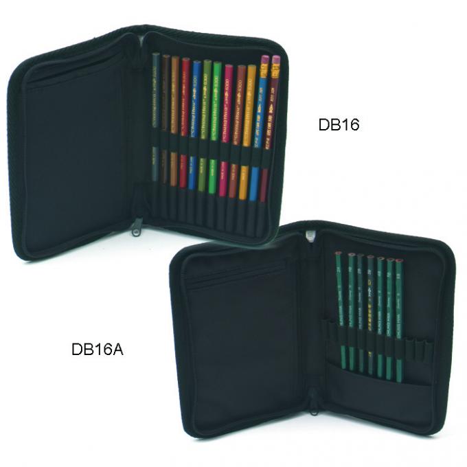 Elegant Design Folding Artist Painting Portfolio Brush Travel Holder