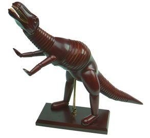 Dinosaur / Diplodoucus Animal Manikin Wooden Artist Model Chinese Juniper Material