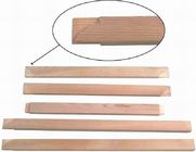 Different Thickness Pine Wooden Stretcher Bars 2 Pcs Shrink Wrapped