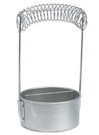 Aluminum artist paint Brush Washer a studio favorite features a spring coil