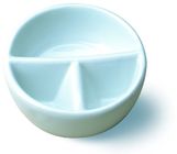 Professional White Artist Paint Palette , Durable Paint Color Palette Ceramic Nesting Bowls