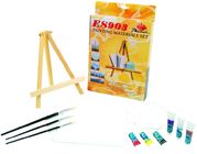 Beautiful Oil Painting Sets For Adults With Table Triangular Easel