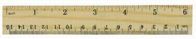 Personalized Wooden Ruler Painters Accessories 15cm 30cm School Stationery