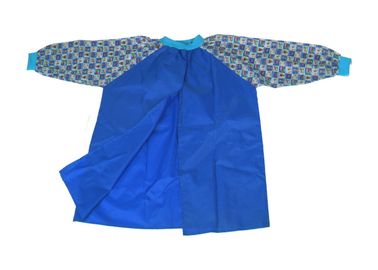 Cute Design Children'S Long Sleeved Painting Aprons Nylon Smock 60cm