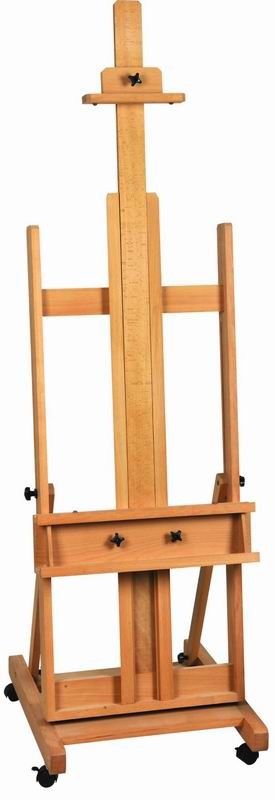 Mobile Adjustable Artist Painting Easel Floor Stand Or Watercolor Painting