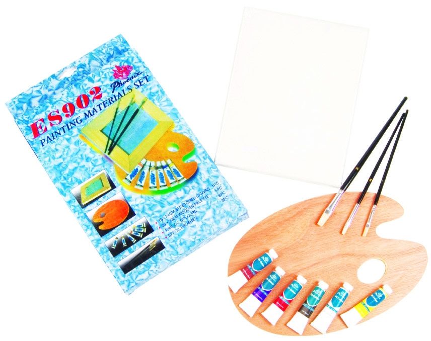 Small Art Painting Set Oil Painting Kits For Adults High End Stretched Canvas Attached
