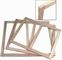 Different Thickness Pine Wooden Stretcher Bars 2 Pcs Shrink Wrapped