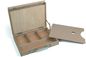 Beech / Elm / Pine Sturdy Art Storage Containers With Plywood Palette