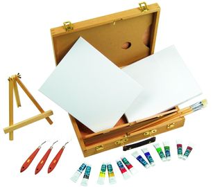 Multi Function Art Painting Set Paint Boxes For Artists 39 X 30 X 8cm